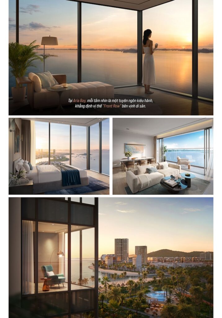 Aria Bay Hạ Long - Hồ bơi vô cực trên cao: Nơi ranh giới giữa làn nước và biển trời bị xóa nhòa.