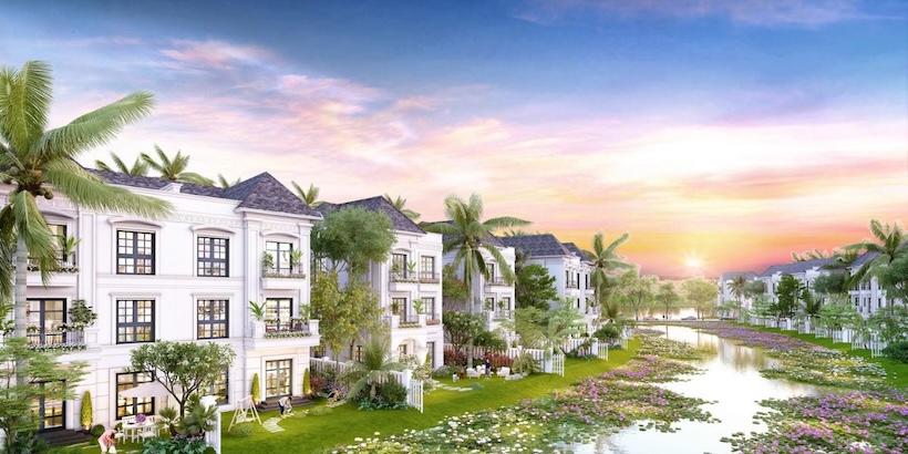 Biệt Thự ven kênh tại Vinhomes Cần Giuộc Long An